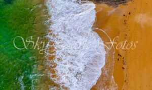 Tricolour at Murder Hole beach 2024