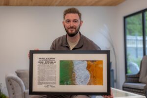 1916 Proclamation and Tricolour at Murderhole